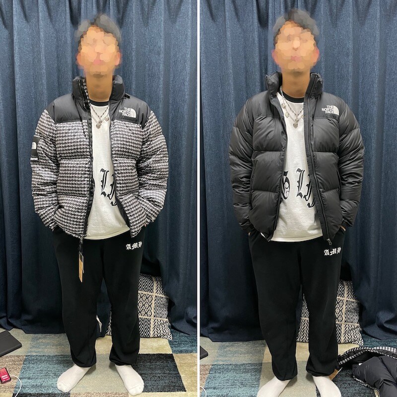 Ｌサイズ　Supreme North Face Nuptse ヌプシ ノース