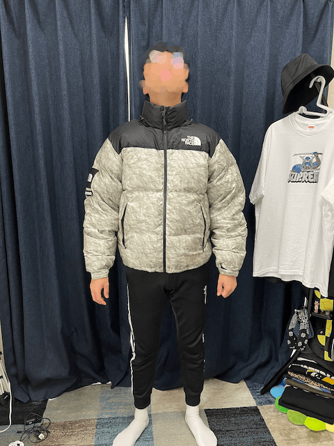 に初値下げ！ supreme north face 紙ヌプシ Sサイズ(ペーパーヌプシ